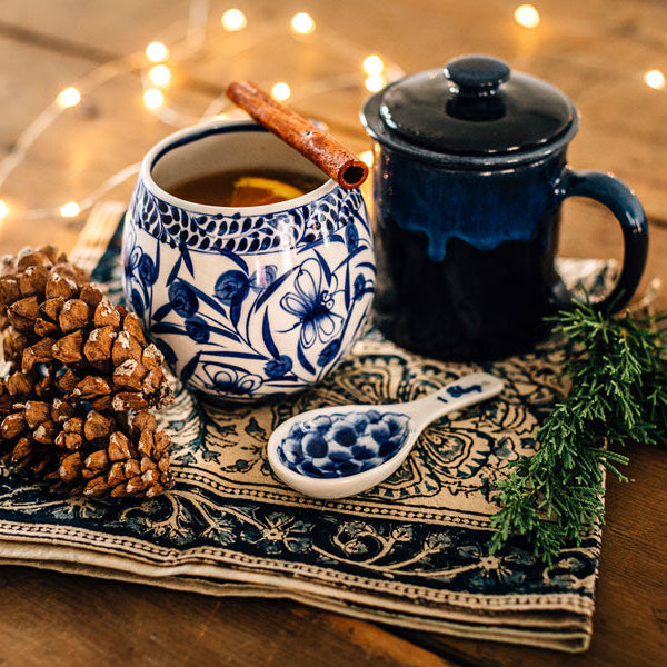 Warm Mulled Cider with Star Anise