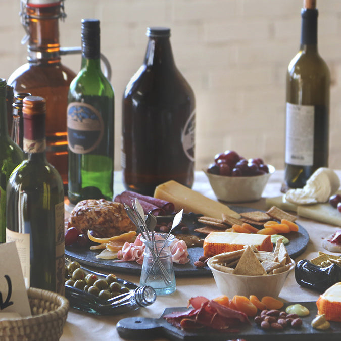 How to plan a not-so-traditional wine and cheese engagement party