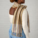 Golden Hour Cotton & Banana Fiber Scarf - Ten Thousand Villages