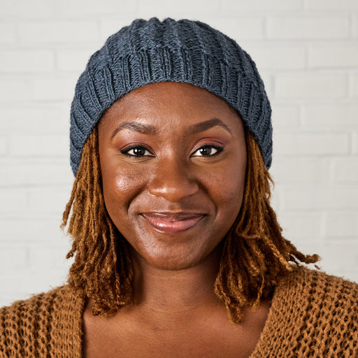 Winter Sky Ribbed Wool Hat - Ten Thousand Villages