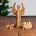 Collapsible Olive Wood Nativity - Ten Thousand Villages