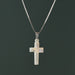 Mother of Pearl Cross Pendant Necklace - Ten Thousand Villages