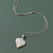 Mother of Pearl Heart Pendant Necklace - Ten Thousand Villages