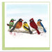 Quilled Songbirds Greeting Card - Ten Thousand Villages