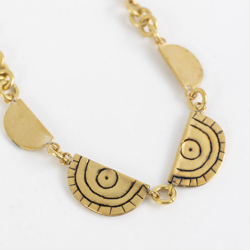 Brass Miduara Matinee Necklace - Ten Thousand Villages