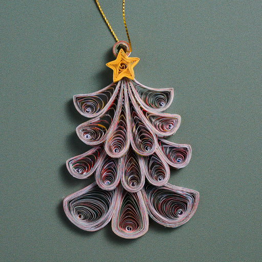 Quilled Fancy Tree Ornament