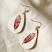 Lacay Stitched Drop Teardrop Earrings - Ten Thousand Villages