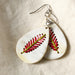 Lacay Stitched Drop Teardrop Earrings - Ten Thousand Villages