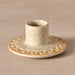 Tidal Etched Ceramic Candle Holder - Ten Thousand Villages