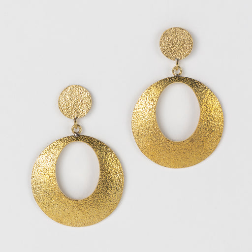 Shirisha Brass Drop Earrings