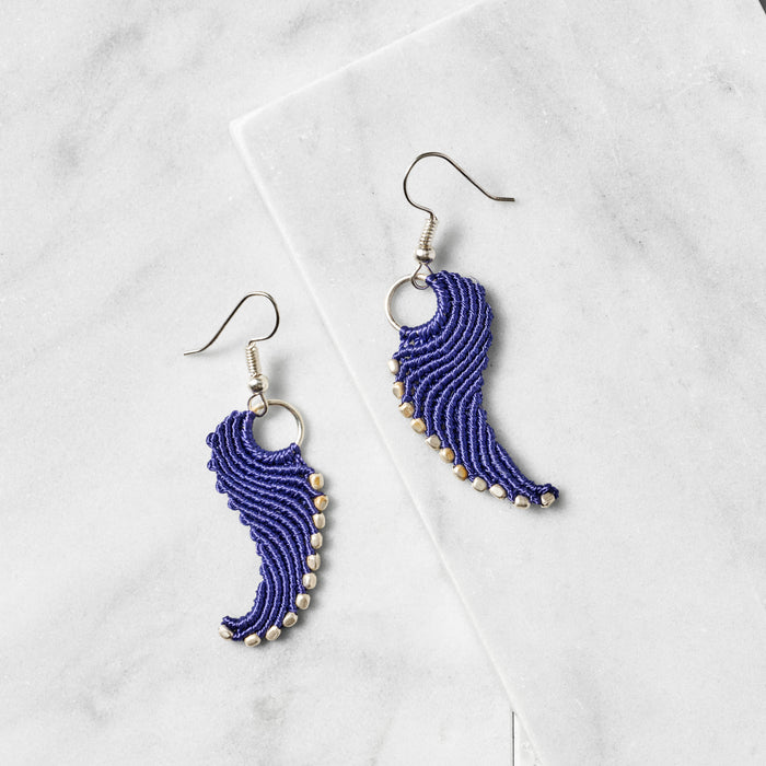 Take Flight Macrame Earrings - Ten Thousand Villages 2