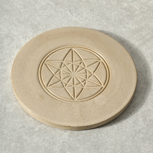 Sacred Geometry Ceramic Trivet - Ten Thousand Villages