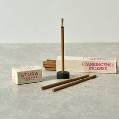 Frankincense Incense Sticks & Holder - Set of 15