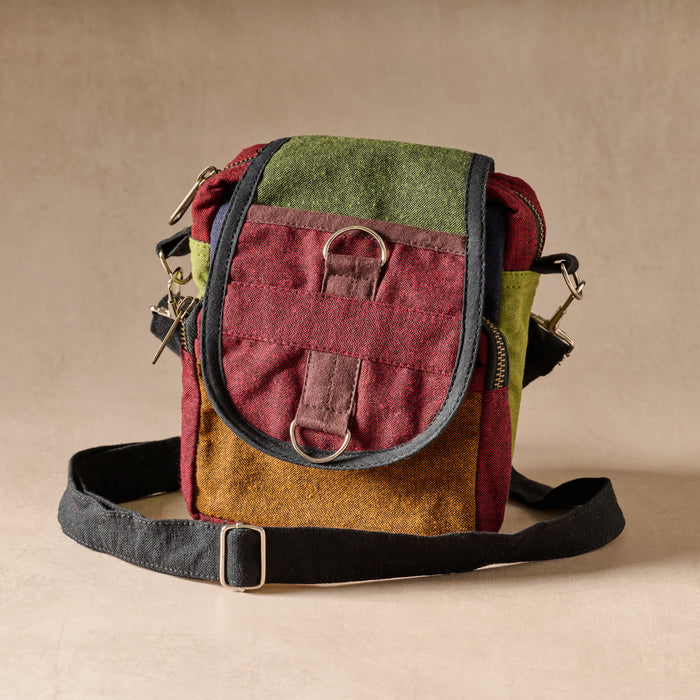 Live Wild Colorblock Crossbody Bag - Ten Thousand Villages 2