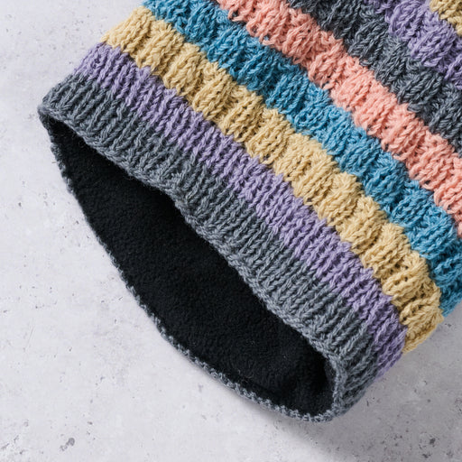 Pastel Stripes Wool Hat - Ten Thousand Villages