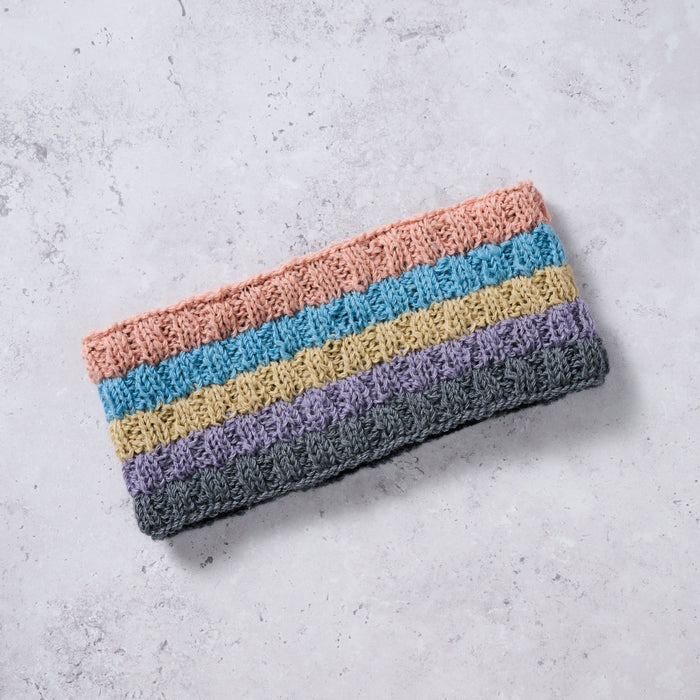 Pastel Stripes Wool Headband - Ten Thousand Villages 2