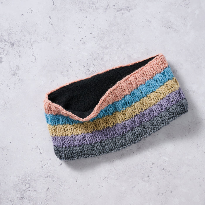 Pastel Stripes Wool Headband - Ten Thousand Villages 4