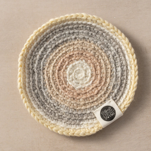 Watercolor Crocheted Teapot Trivet