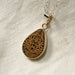 Carved Gourd Teardrop Pendant Necklace - Ten Thousand Villages