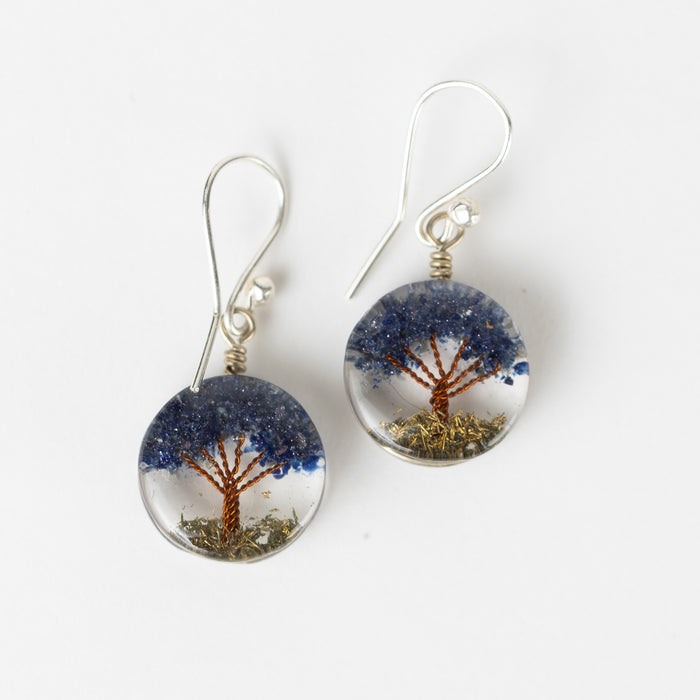 Life Tree Drop Earrings 3