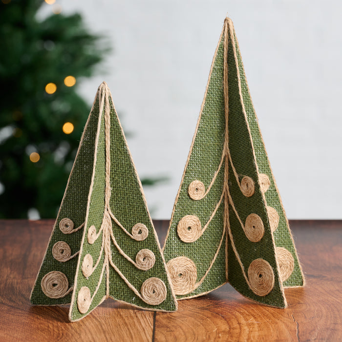 Jolly Jute Tree - 8" - Ten Thousand Villages 3