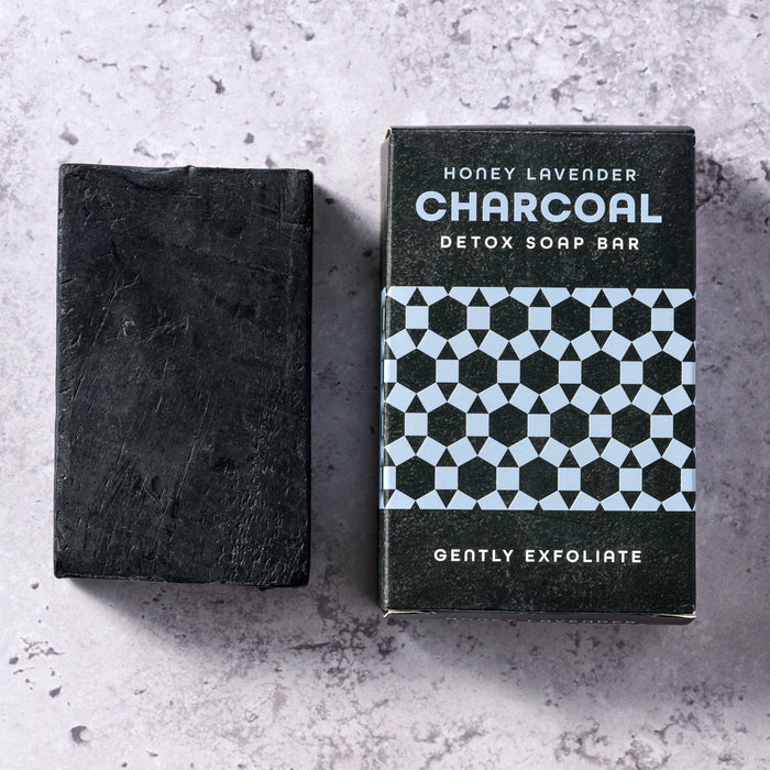 Lavender Charcoal Soap - Ten Thousand Villages 1