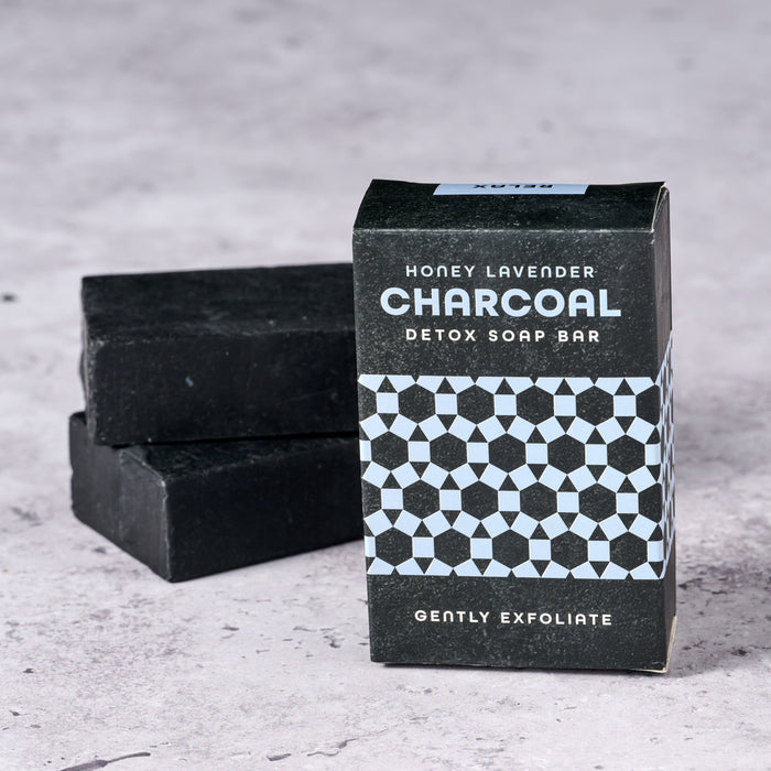 Lavender Charcoal Soap - Ten Thousand Villages 3