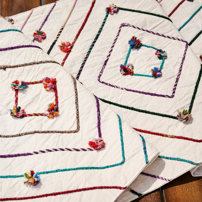 Aamaal Sari Table Runner - Ten Thousand Villages 2