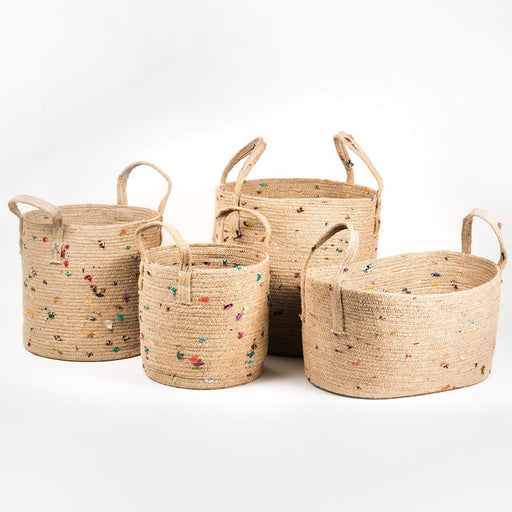 Bright Bits Jute Basket