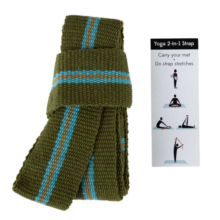 Yoga 2-in-1 Strap - Ten Thousand Villages 11