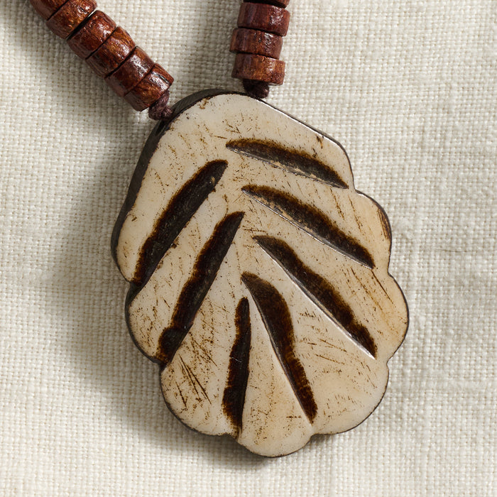 Wood Beads Pendant Necklace - Ten Thousand Villages 3