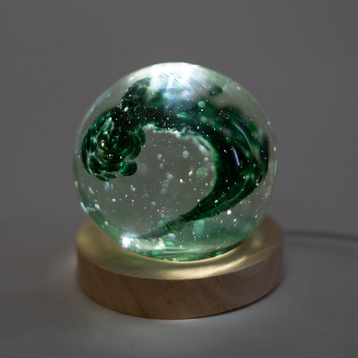 Tidal Glass Paperweight