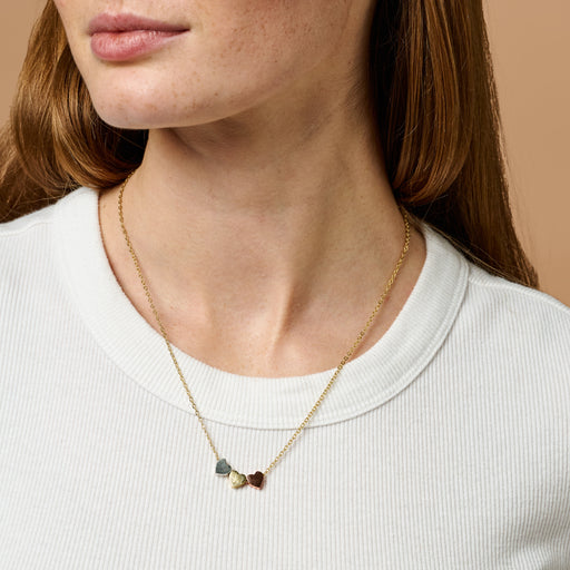 Dainty Hearts Necklace