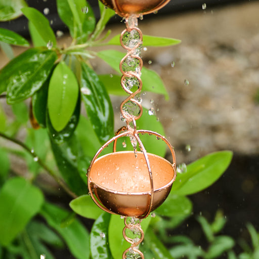 Prava Copper Rain Chain - Ten Thousand Villages