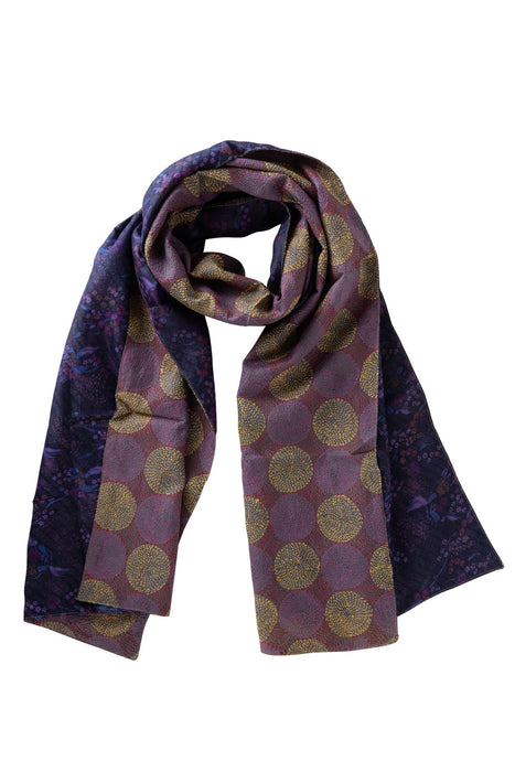 Kantha Silk Scarf - Ten Thousand Villages 11