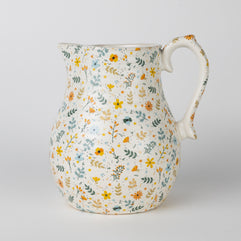 Tula Floral Ceramic Pitcher