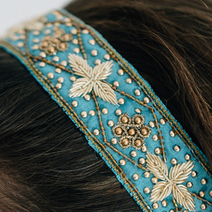 Patti Floral Beaded Headband - Ten Thousand Villages 2