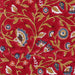 Floral Blooms Red Tablecloth thumbnail 2