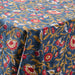 Floral Blooms Blue Tablecloth thumbnail 1