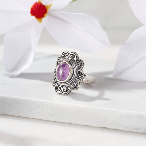 Saroop Amethyst Ring