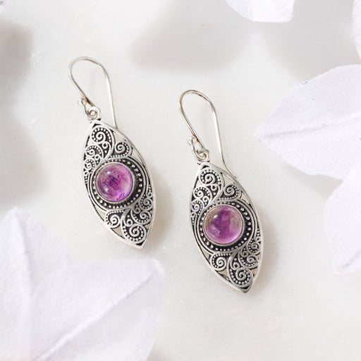 Saroop Amethyst Earrings