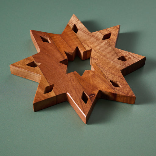 Guiding Star Tun Wood Trivet