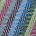 Striped Recycled Cotton Throw Blanket thumbnail 3