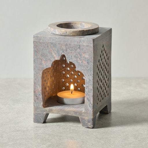 Gorara Stone Wax Melt & Essential Oil Burner - Ten Thousand Villages