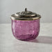 Ria Crackle Glass Jar - Purple - Ten Thousand Villages