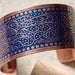 Blue Paisley Cuff thumbnail 2