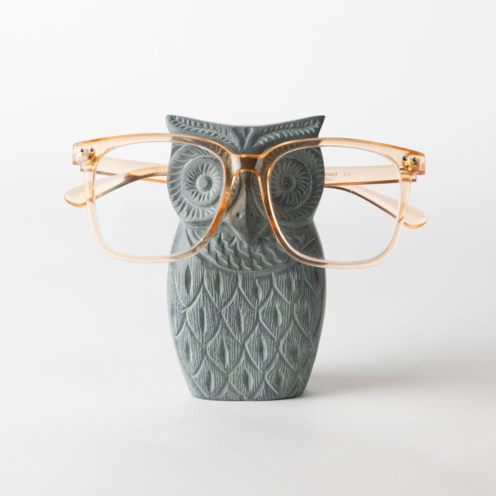 Ullu Soapstone Eyeglass Holder - Ten Thousand Villages 1