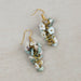 Kali Turquoise Cluster Dangle Earrings thumbnail 3