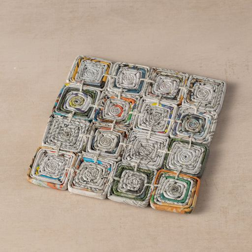 Read All About It Recycled Newspaper Trivet