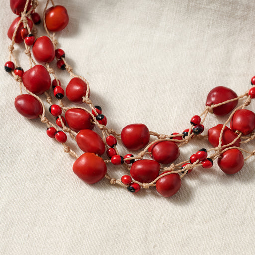 Vyna Multistrand Seed Necklace - Ten Thousand Villages